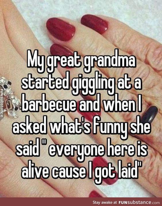 Great grandma
