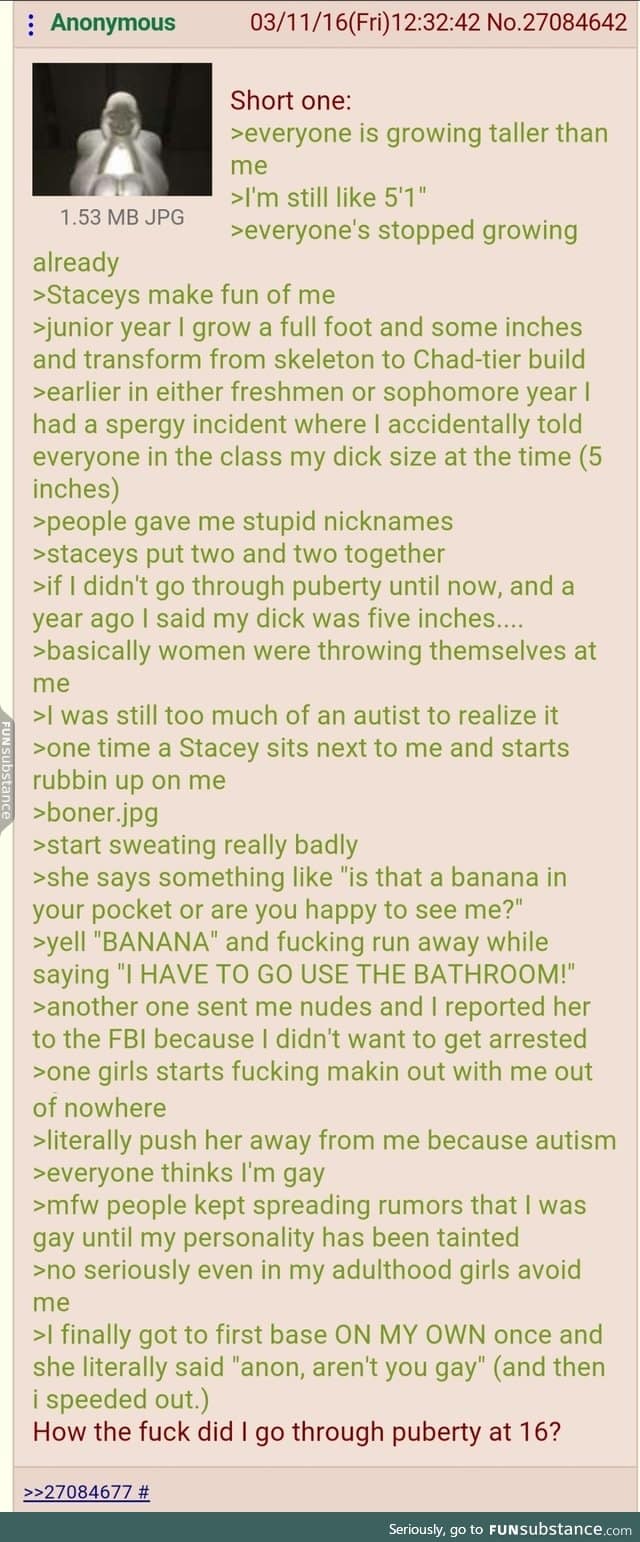 Anon has a rough childhood