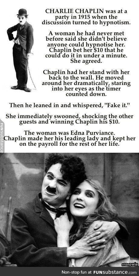 Oh Chaplin, my Chaplin