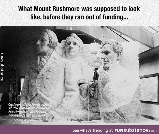 Mount Rushmore's Final Look