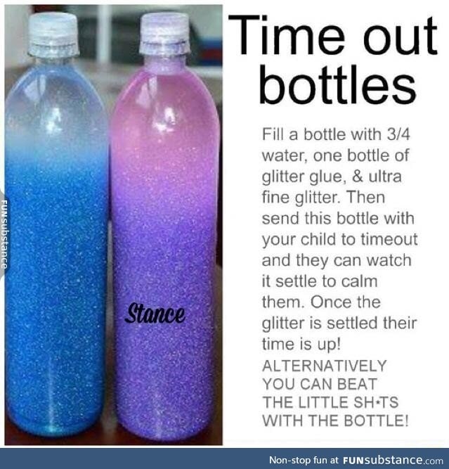 Time out bottles