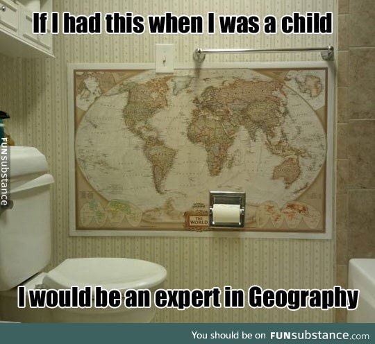 Probably the best way to learn geography