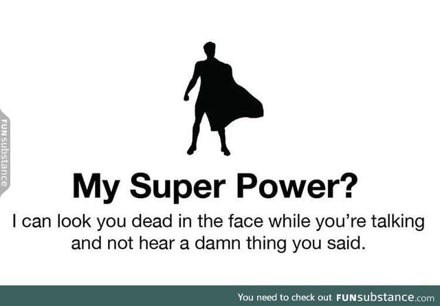 Favourite super power