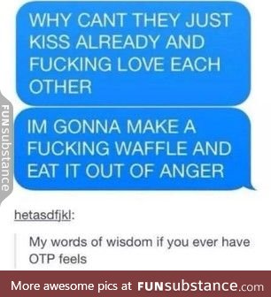 *aggressively eats waffles*