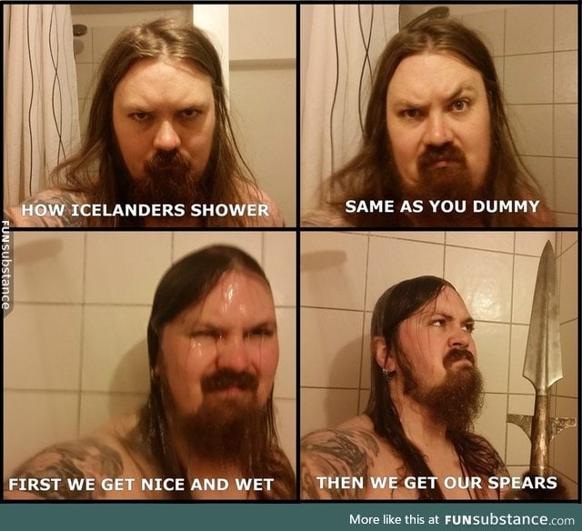 Icelandic showers