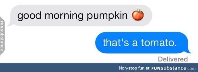 In what world does that look like a pumpkin?