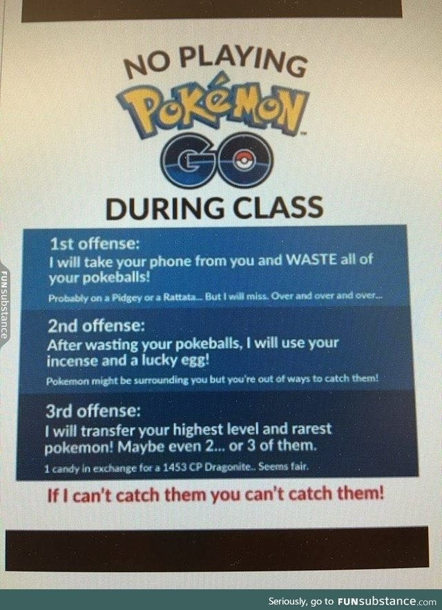 Pokemon rules