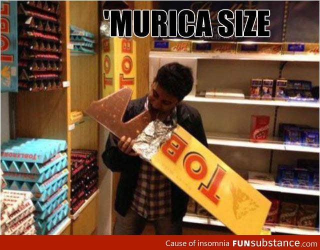 'murica Size