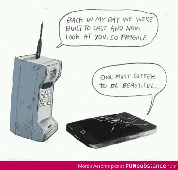 Phones back in the day