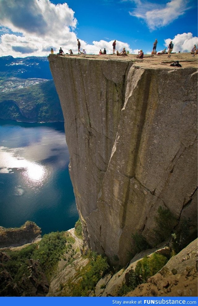 Preikestolen Cliff, Norway