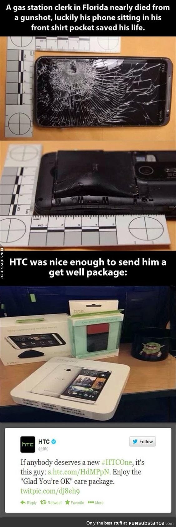 HTC saves lives