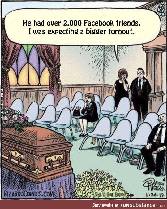 The way funerals will be in the near future