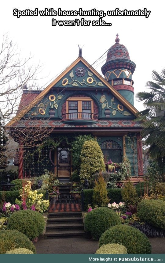 Looks Like A Magical House From A Children's Book