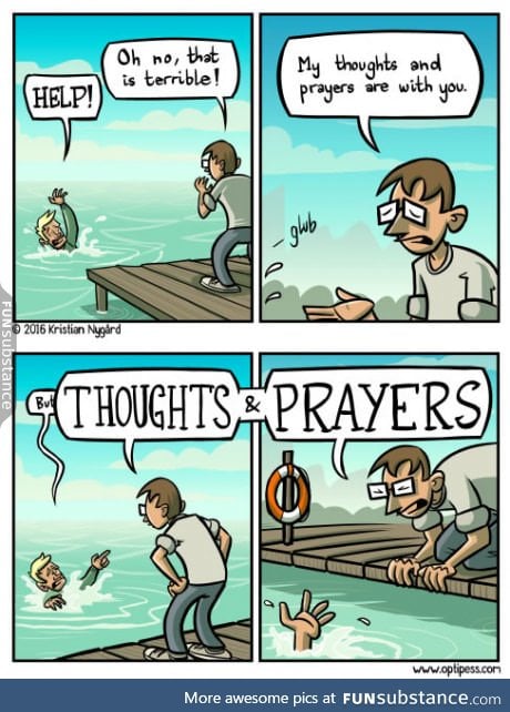 If only prayers worked.