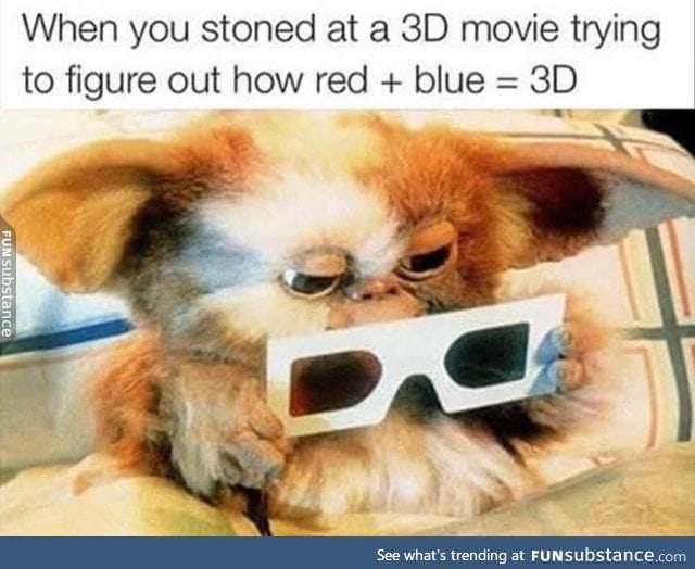 Red + blue = 3d!