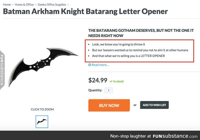 ThinkGeek knows their target audience too well