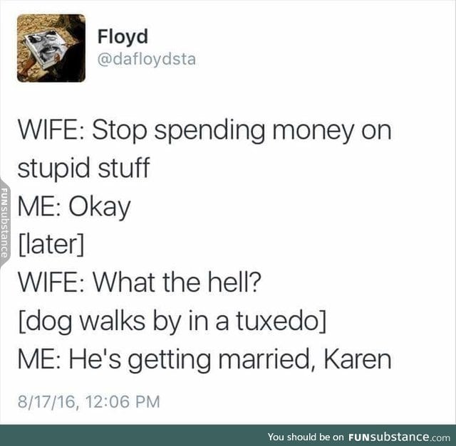 You don't understand, karen