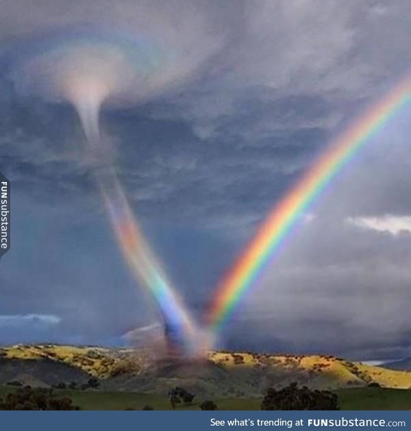 Tornado vs Rainbow