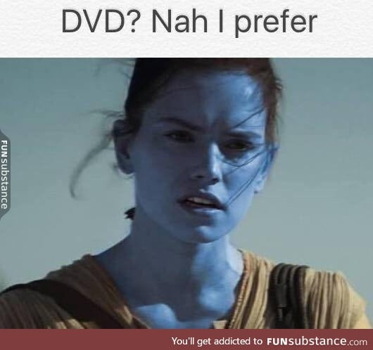 Blue-ray.. Get it?