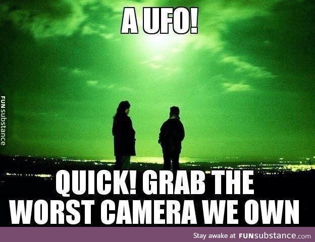 The thing about UFO footage