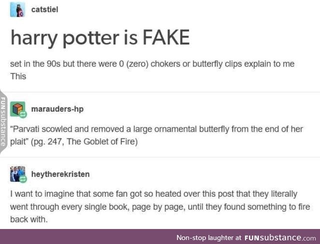 Harry Potter is fake