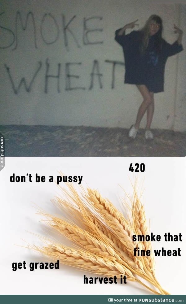 Smoke wheat everyday!