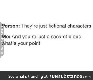 Who's your favourite fictional character?