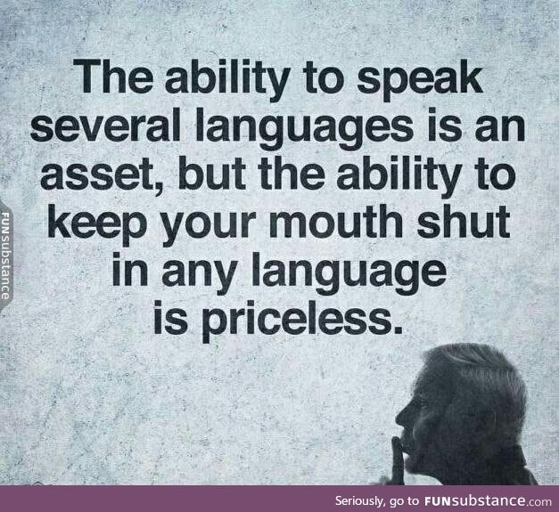 People tend to talk a lot, to fill up silent moments