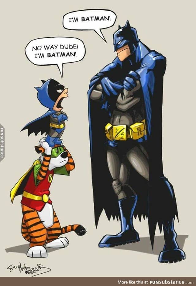 At least Calvin has his Robin