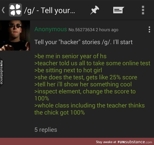 Anon is a hacker