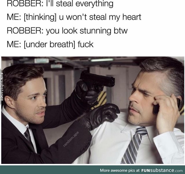 f*cking robbers