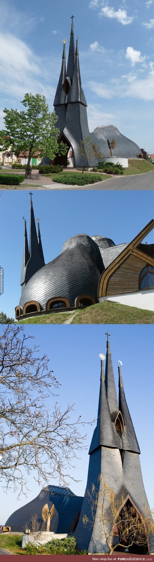 Picture of the local church. Paks/Hungary