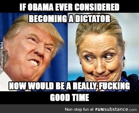 Dictatorship ain't that bad, is it?