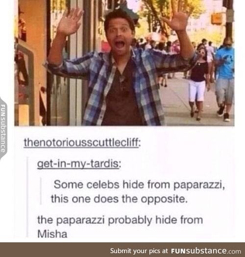 I love Misha so much