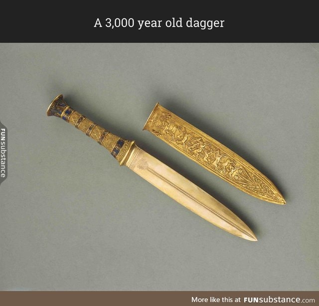 A 3,000 year old dagger