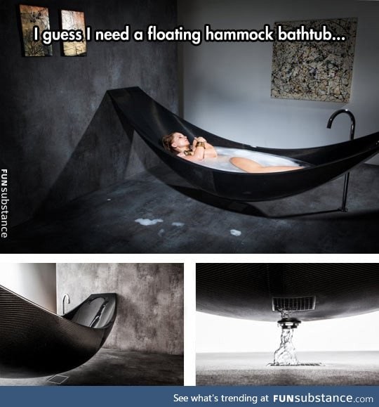 Hammock bathtub