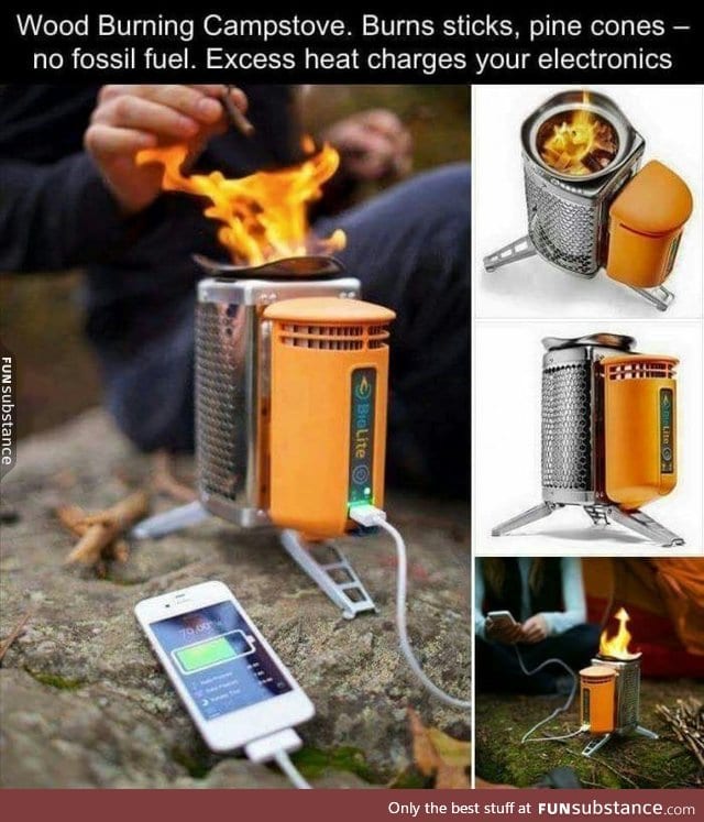 Now I can easily recharge my phone without electricity
