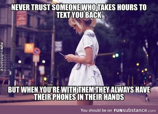Those people are not to be trusted