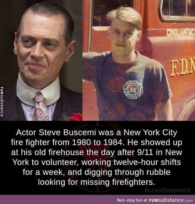 Good guy Buscemi