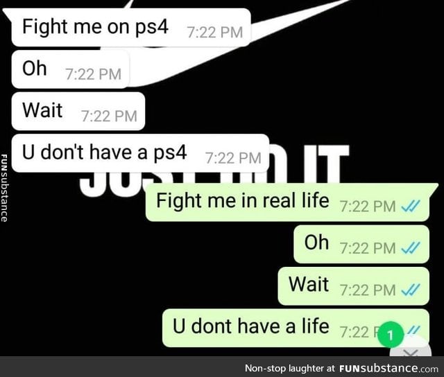 When your friend is a Console Peasent
