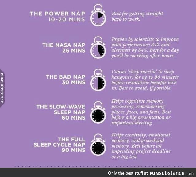 Naps for every occasion