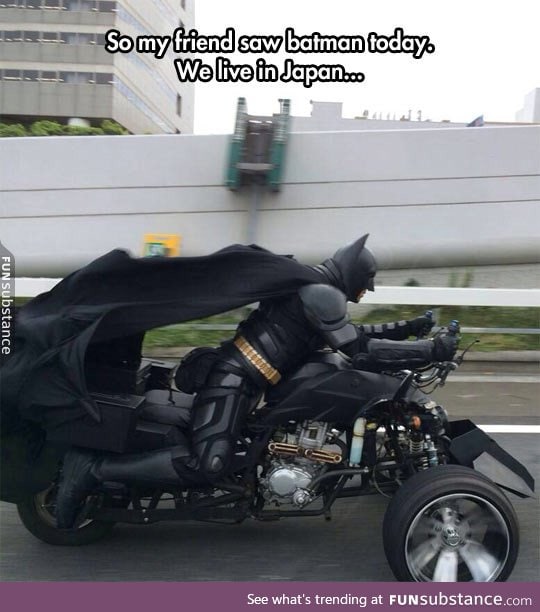 Batman has jurisdiction everywhere