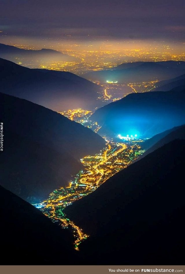 Valley of the lights Italy