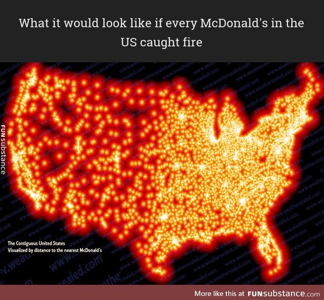 McDonald's is everywhere