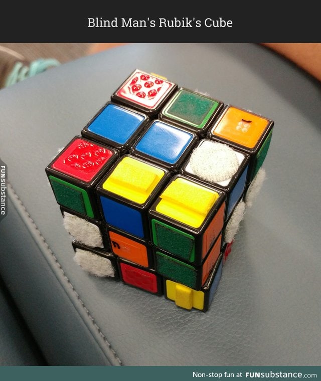 Rubik's Cube for the blind