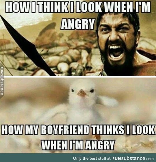 Angry attitude