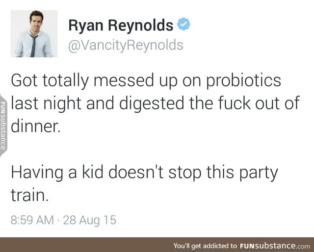 I love Ryan Reynolds