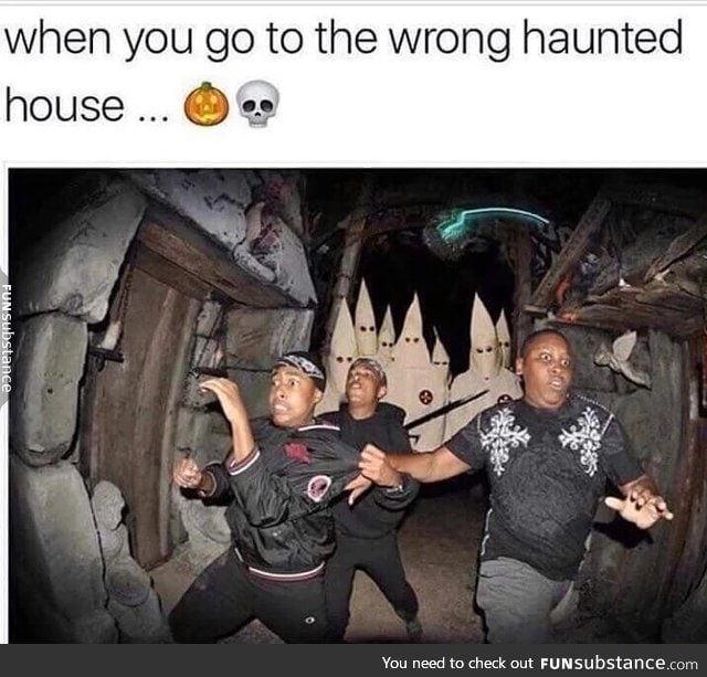 Wrong haunted house