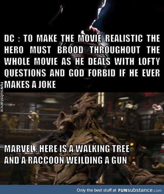 DC vs. Marvel making movies