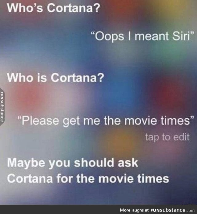 Siri is jealous